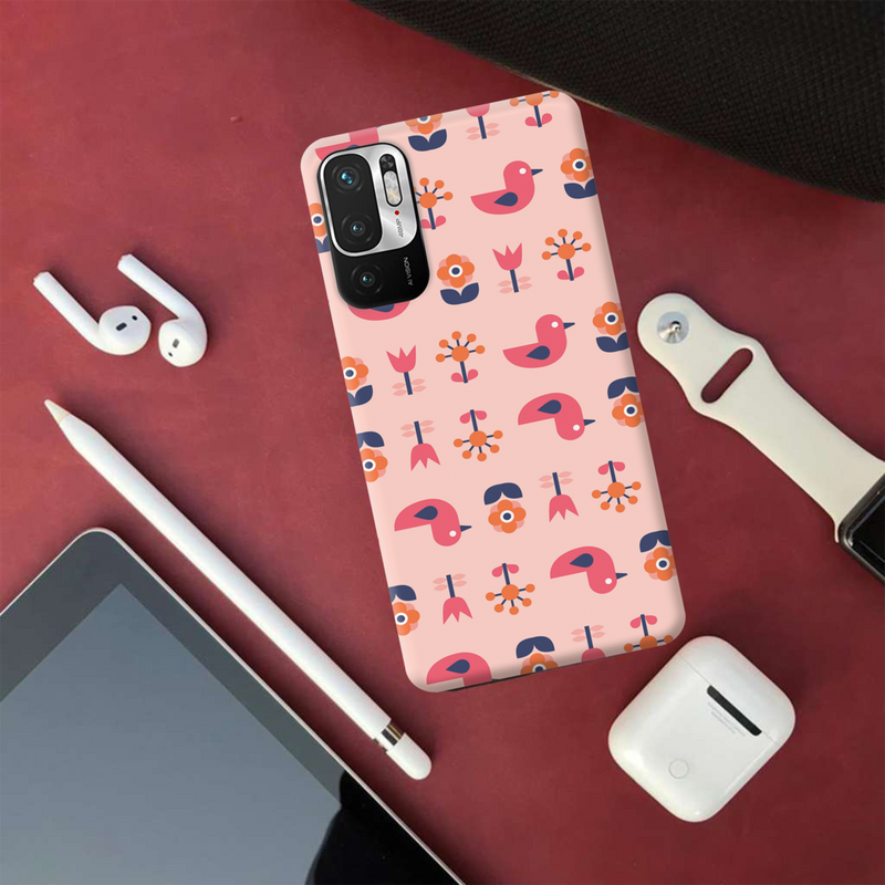 Duck and florals Printed Slim Cases and Cover for Redmi Note 10T
