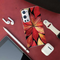 Red Leaf Printed Slim Cases and Cover for OnePlus 9R