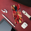 Red Leaf Printed Slim Cases and Cover for OnePlus 7T Pro
