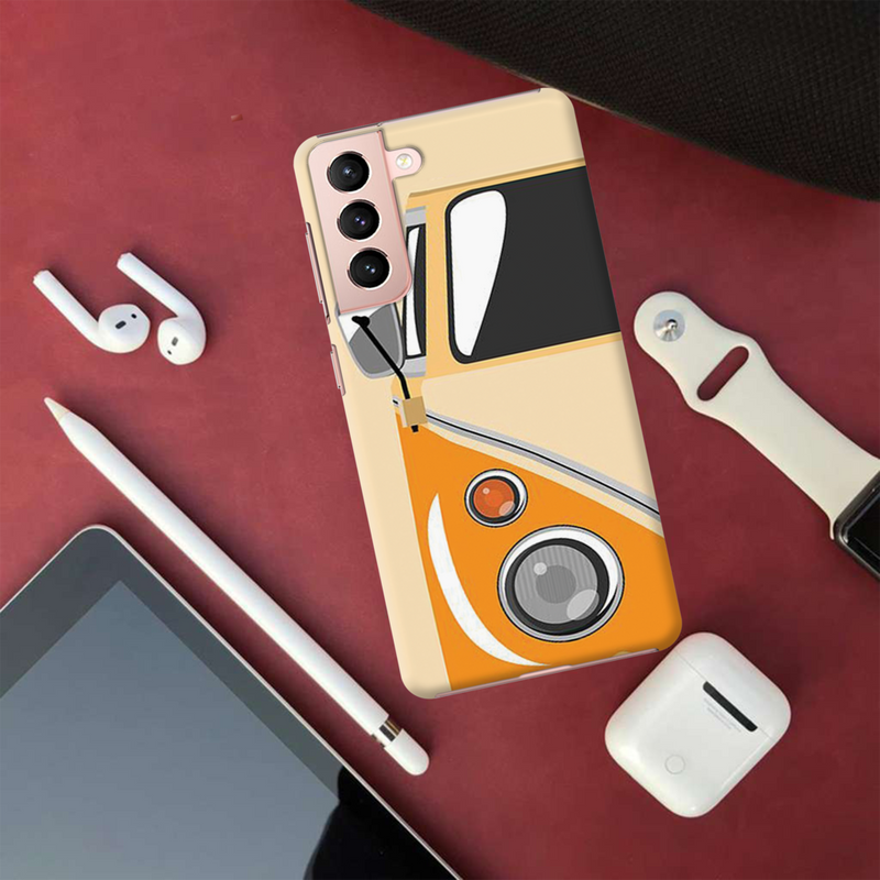 Yellow Volkswagon Printed Slim Cases and Cover for Galaxy S21