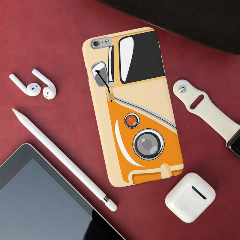 Yellow Volkswagon Printed Slim Cases and Cover for iPhone 6 Plus