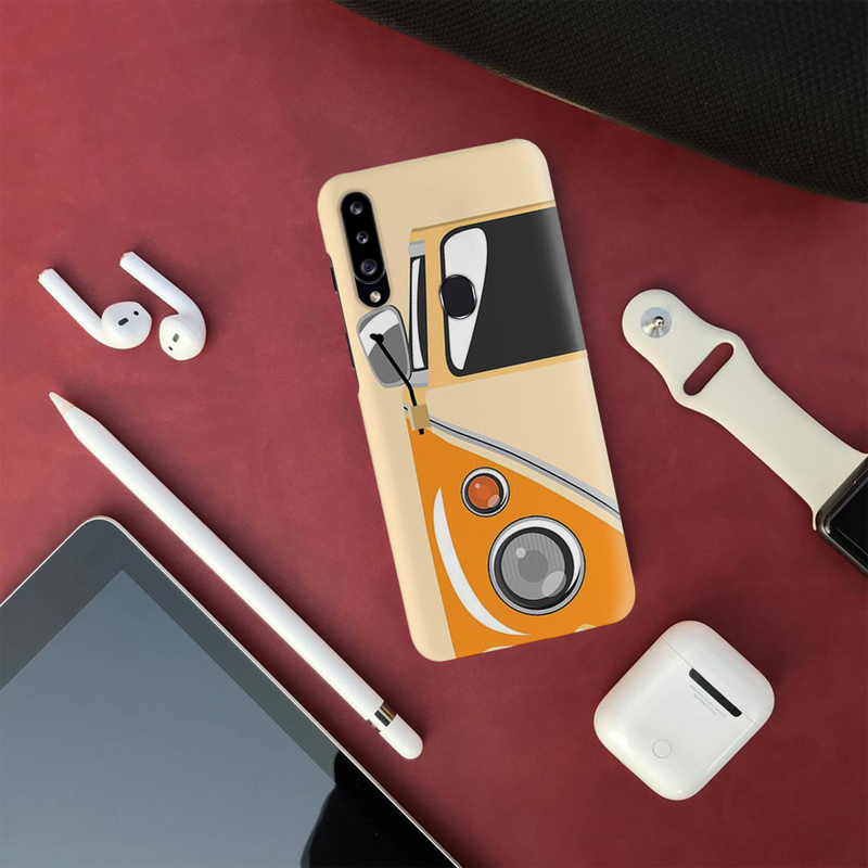 Yellow Volkswagon Printed Slim Cases and Cover for Galaxy A20S