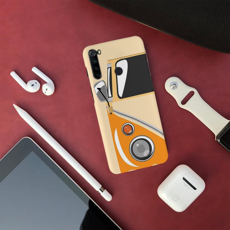 Yellow Volkswagon Printed Slim Cases and Cover for Redmi Note 8