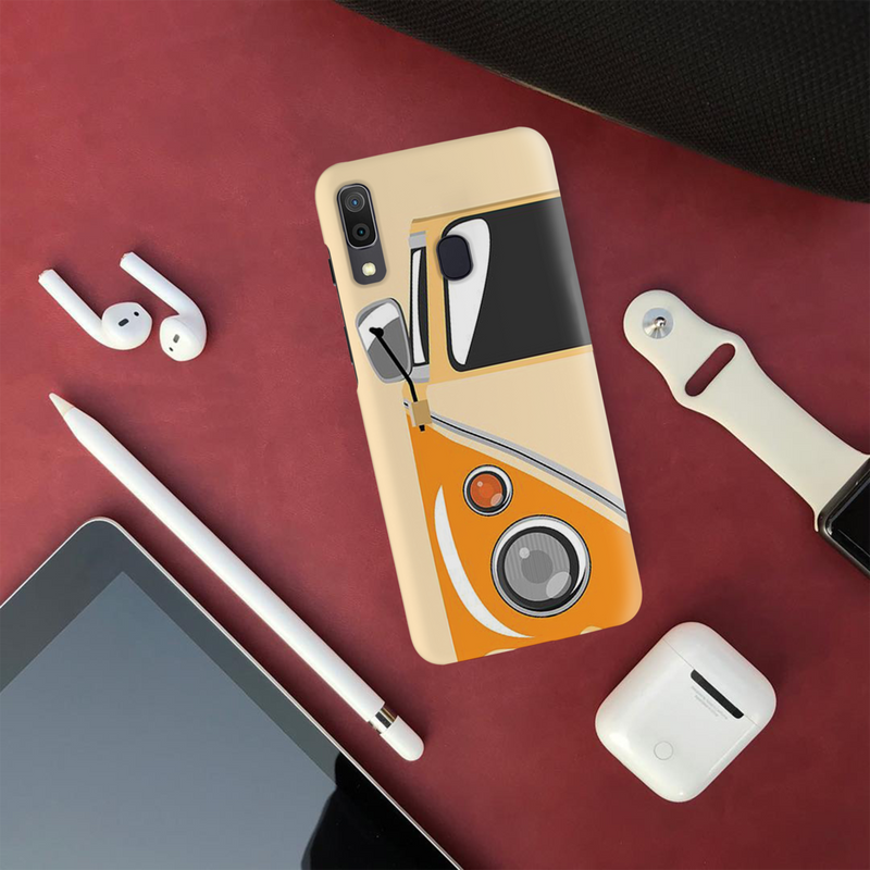 Yellow Volkswagon Printed Slim Cases and Cover for Galaxy A30