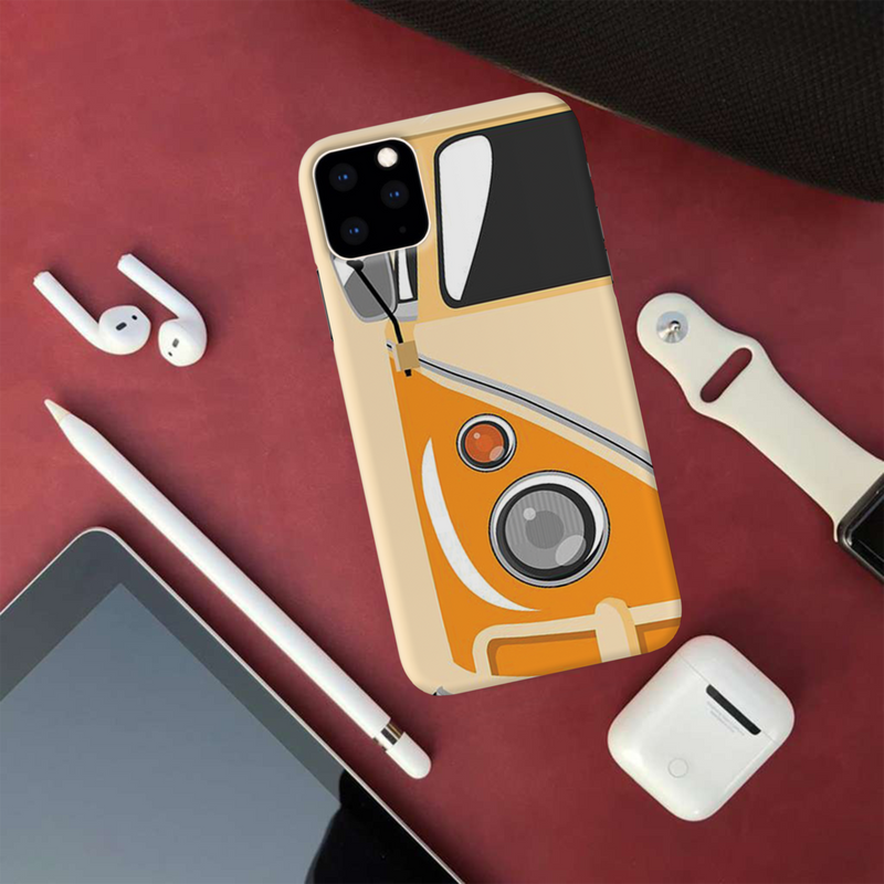 Yellow Volkswagon Printed Slim Cases and Cover for iPhone 11 Pro