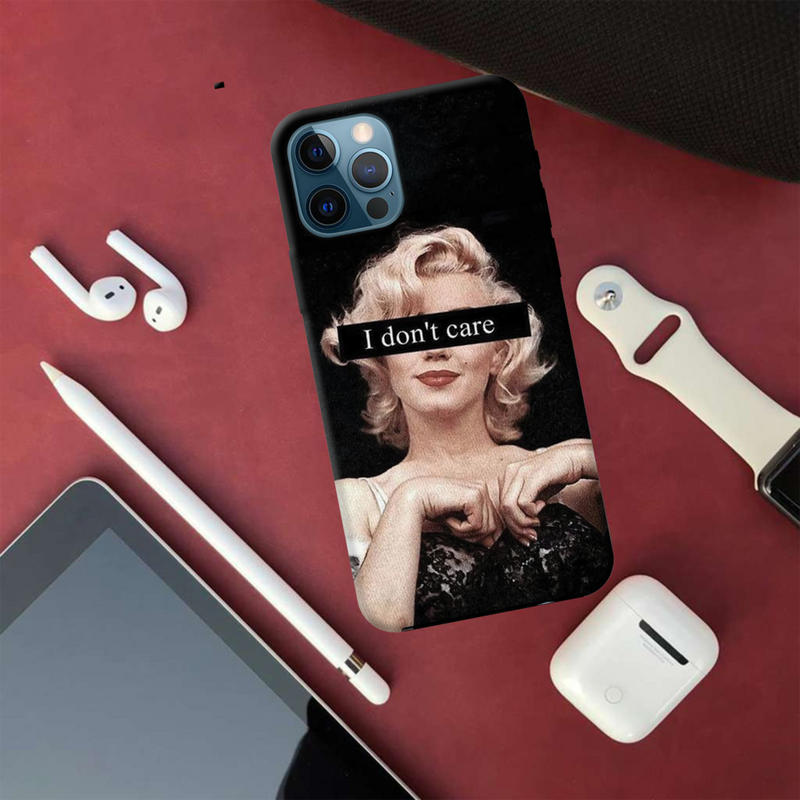 I Don't care Printed Slim Cases and Cover for iPhone 12 Pro Max