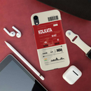 Kolkata ticket Printed Slim Cases and Cover for iPhone XR