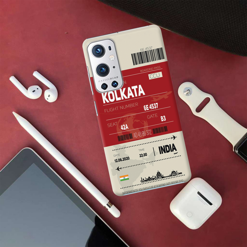 Kolkata ticket Printed Slim Cases and Cover for OnePlus 9R