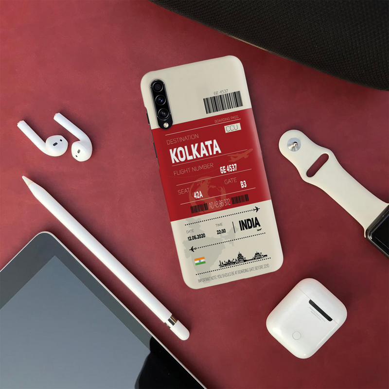 Kolkata ticket Printed Slim Cases and Cover for Galaxy A70