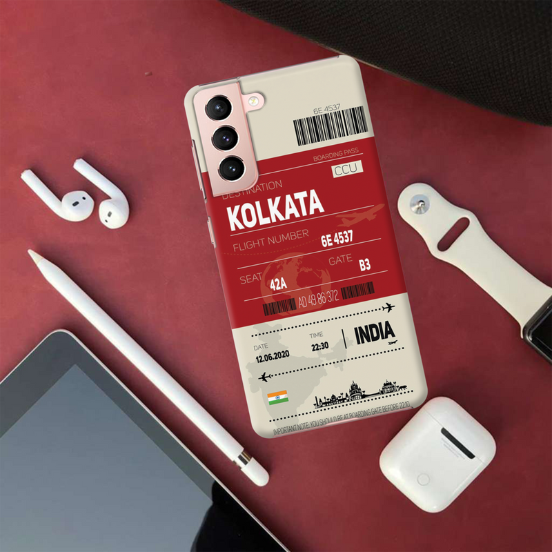 Kolkata ticket Printed Slim Cases and Cover for Galaxy S21 Plus