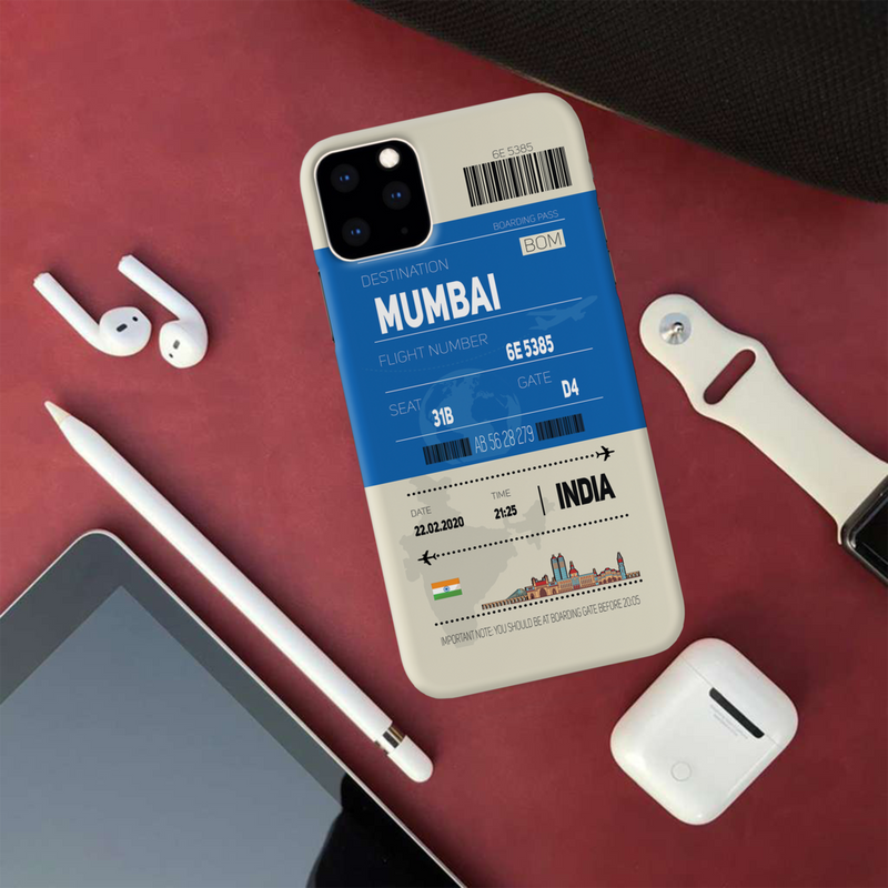 Mumbai ticket Printed Slim Cases and Cover for iPhone 11 Pro Max