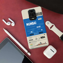 Mumbai ticket Printed Slim Cases and Cover for Redmi Note 9 Pro Max
