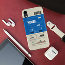 Mumbai ticket Printed Slim Cases and Cover for iPhone XR
