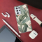 Green Leafs Printed Slim Cases and Cover for Galaxy S21 Ultra