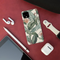 Green Leafs Printed Slim Cases and Cover for Pixel 4