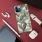 Green Leafs Printed Slim Cases and Cover for iPhone 12 Pro