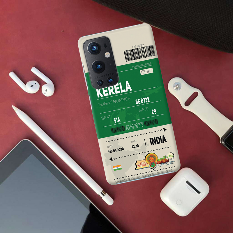 Kerala ticket Printed Slim Cases and Cover for OnePlus 9 Pro