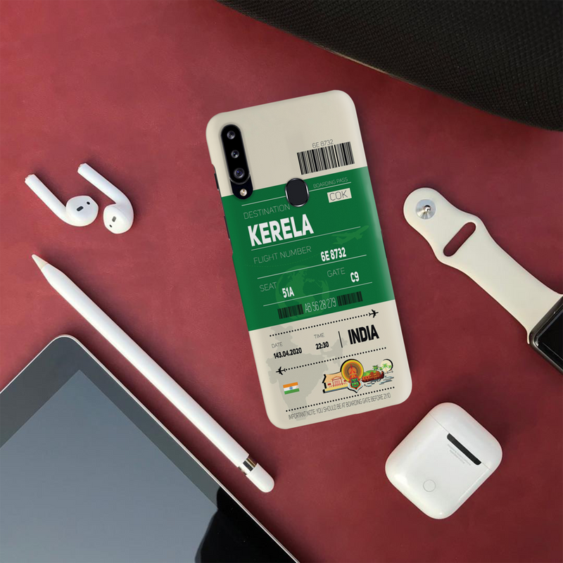 Kerala ticket Printed Slim Cases and Cover for Galaxy A20S