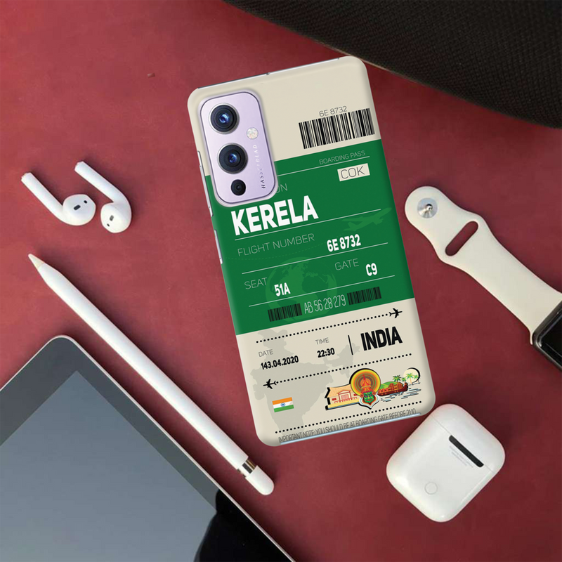Kerala ticket Printed Slim Cases and Cover for OnePlus 9