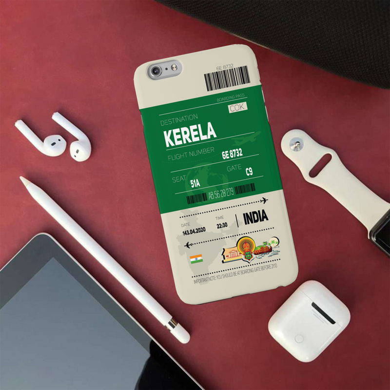 Kerala ticket Printed Slim Cases and Cover for iPhone 6 Plus