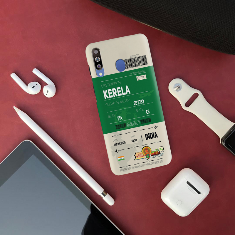 Kerala ticket Printed Slim Cases and Cover for Galaxy M30
