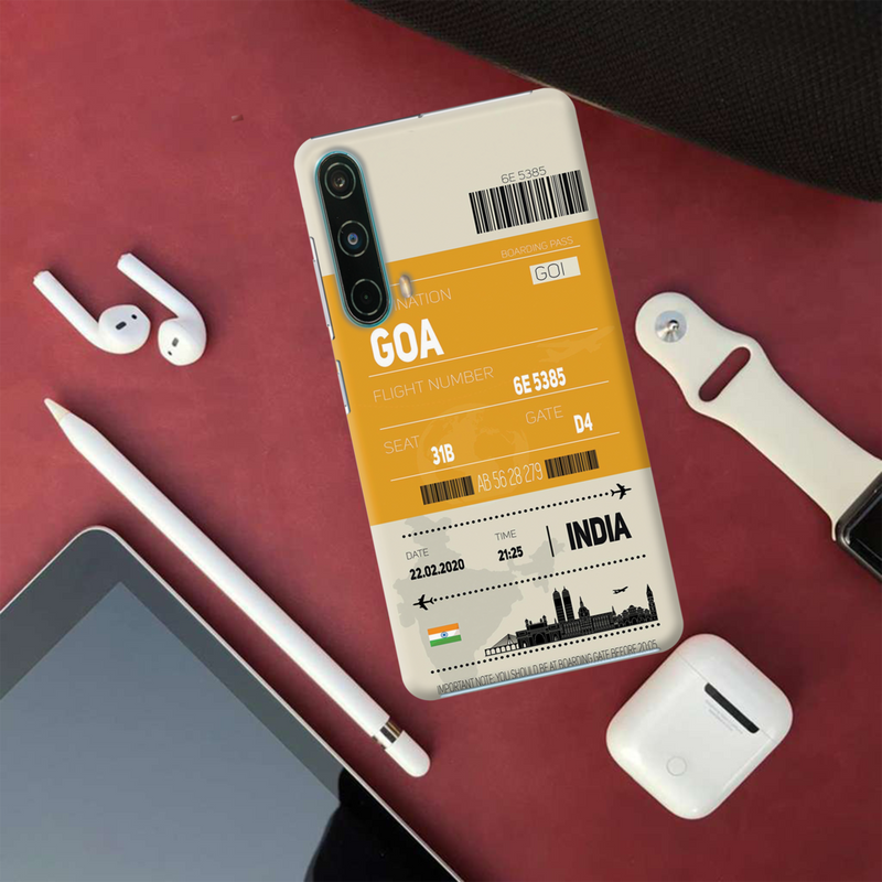Goa ticket Printed Slim Cases and Cover for OnePlus Nord CE 5G