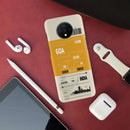 Goa ticket Printed Slim Cases and Cover for OnePlus 7T