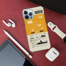 Goa ticket Printed Slim Cases and Cover for iPhone 13 Pro Max