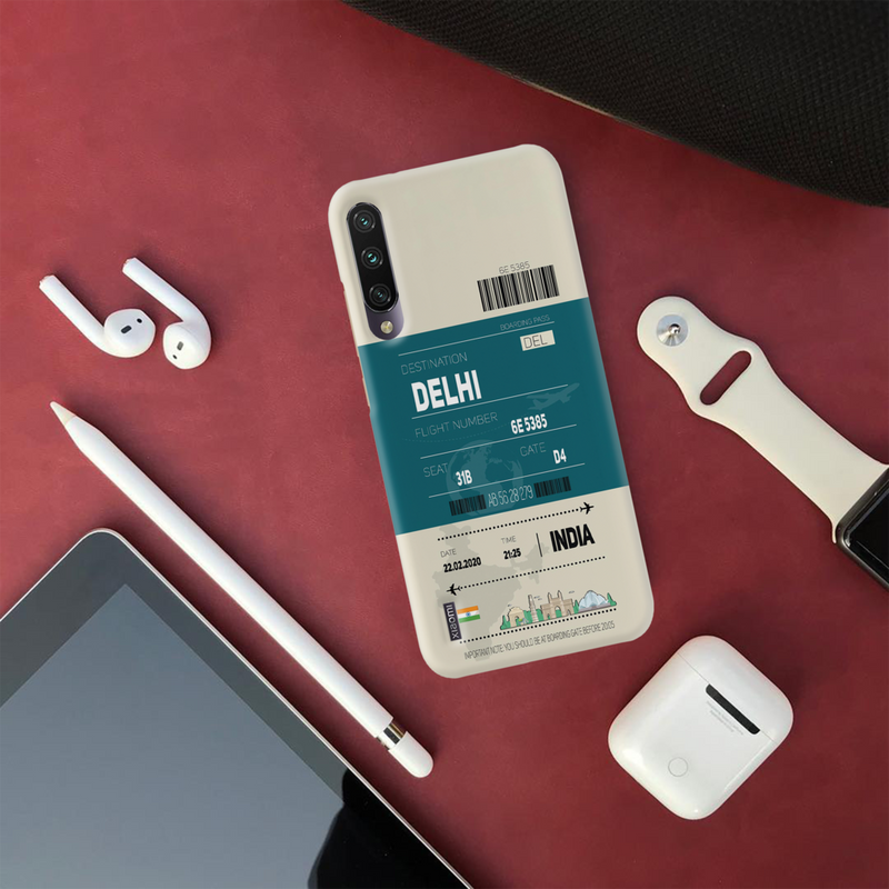 Delhi ticket Printed Slim Cases and Cover for Redmi A3