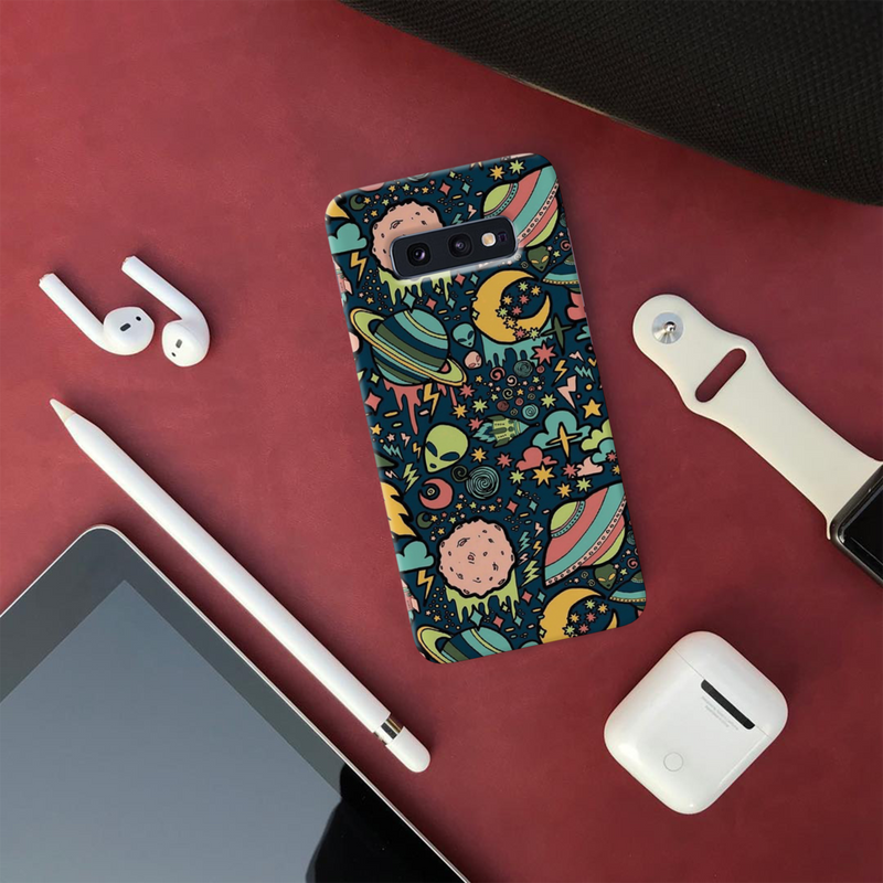 Space Ships Printed Slim Cases and Cover for Galaxy S10E