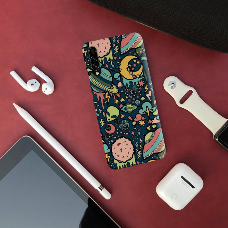 Space Ships Printed Slim Cases and Cover for Galaxy A70