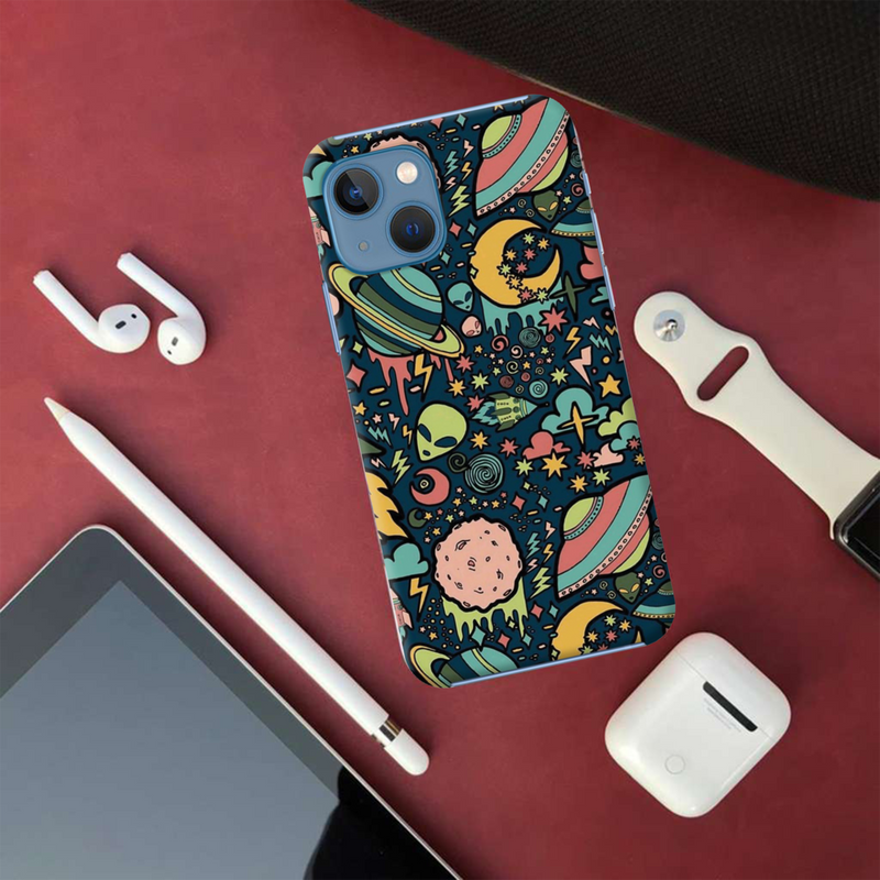 Space Ships Printed Slim Cases and Cover for iPhone 13