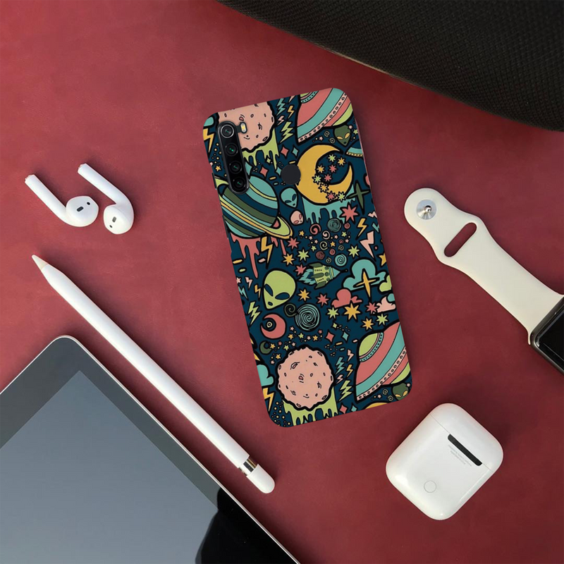 Space Ships Printed Slim Cases and Cover for Redmi Note 8
