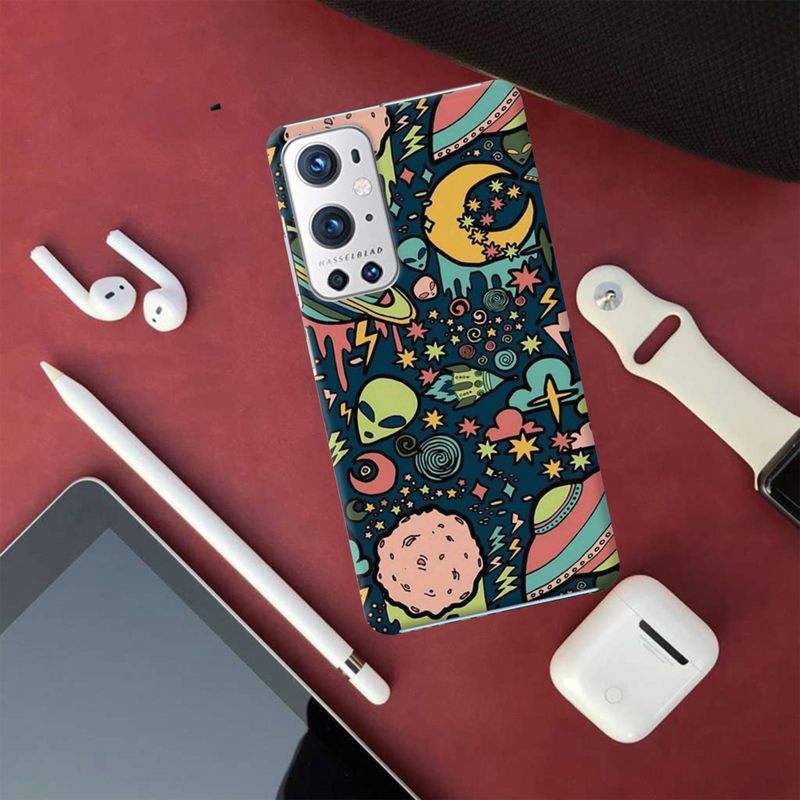 Space Ships Printed Slim Cases and Cover for OnePlus 9R
