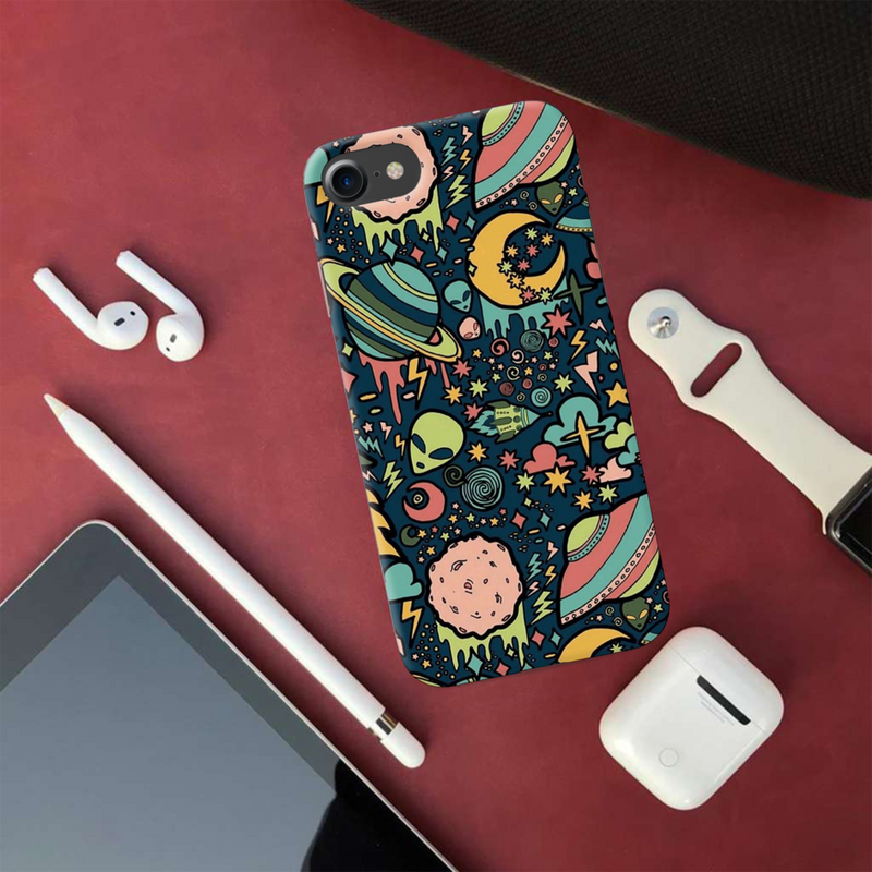 Space Ships Printed Slim Cases and Cover for iPhone 7