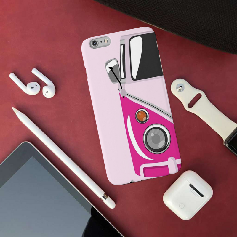 Pink Volkswagon Printed Slim Cases and Cover for iPhone 6 Plus