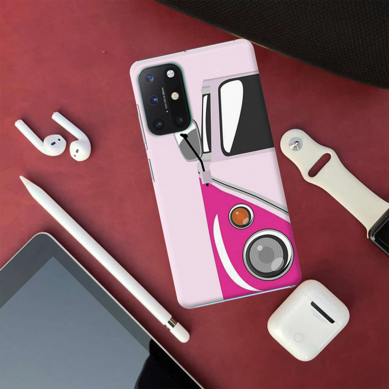 Pink Volkswagon Printed Slim Cases and Cover for OnePlus 8T