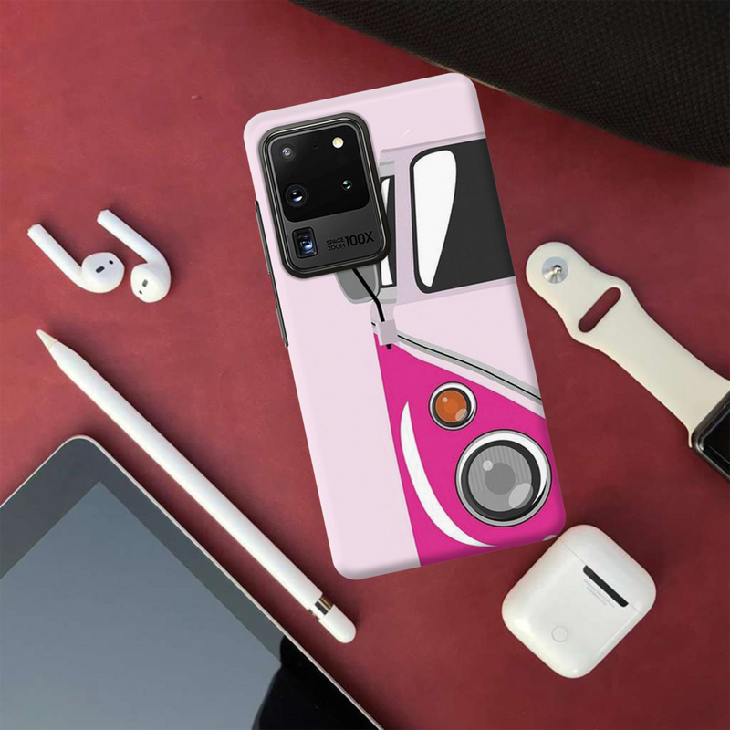 Pink Volkswagon Printed Slim Cases and Cover for Galaxy S20 Ultra
