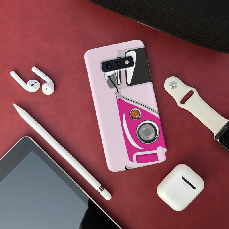 Pink Volkswagon Printed Slim Cases and Cover for Galaxy S10E