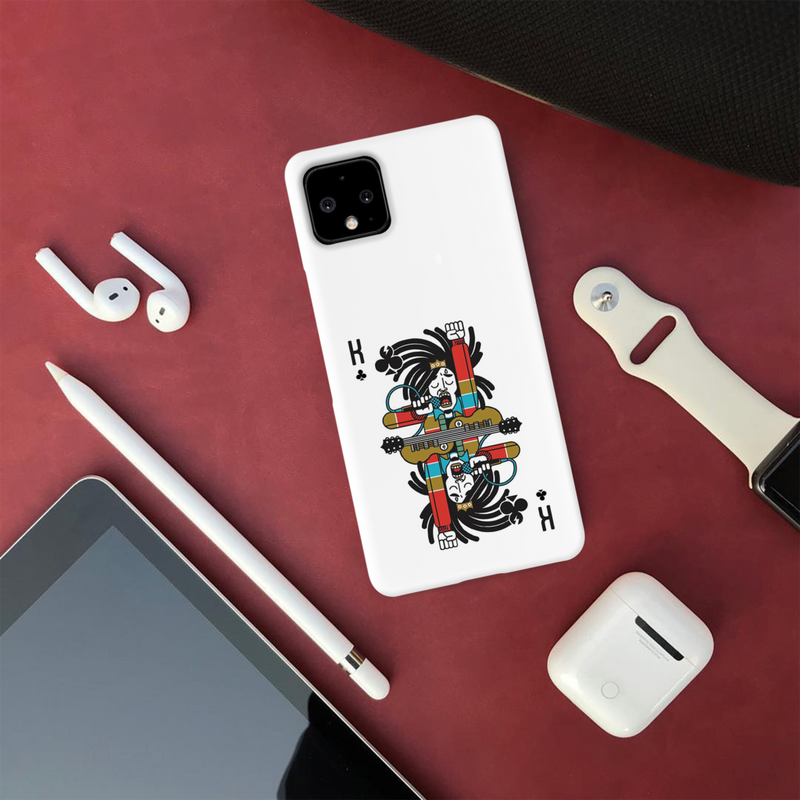 King Card Printed Slim Cases and Cover for Pixel 4XL