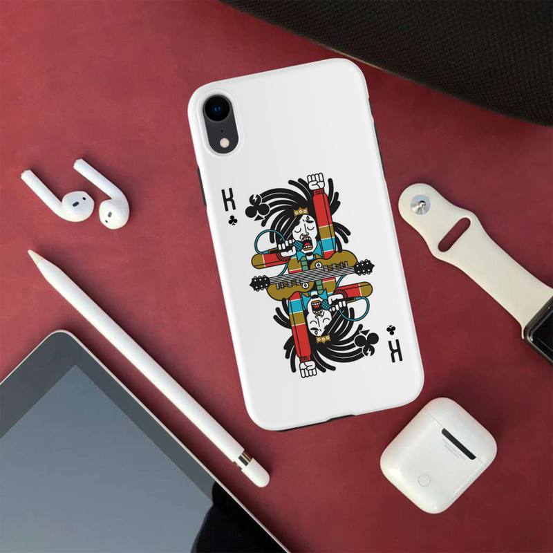 King Card Printed Slim Cases and Cover for iPhone XR