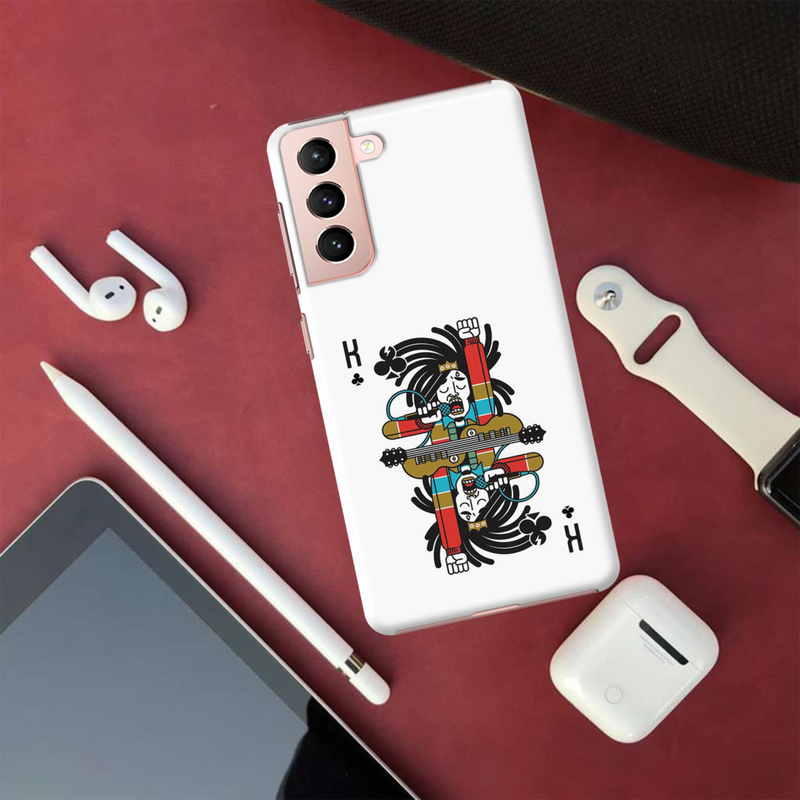 King Card Printed Slim Cases and Cover for Galaxy S21