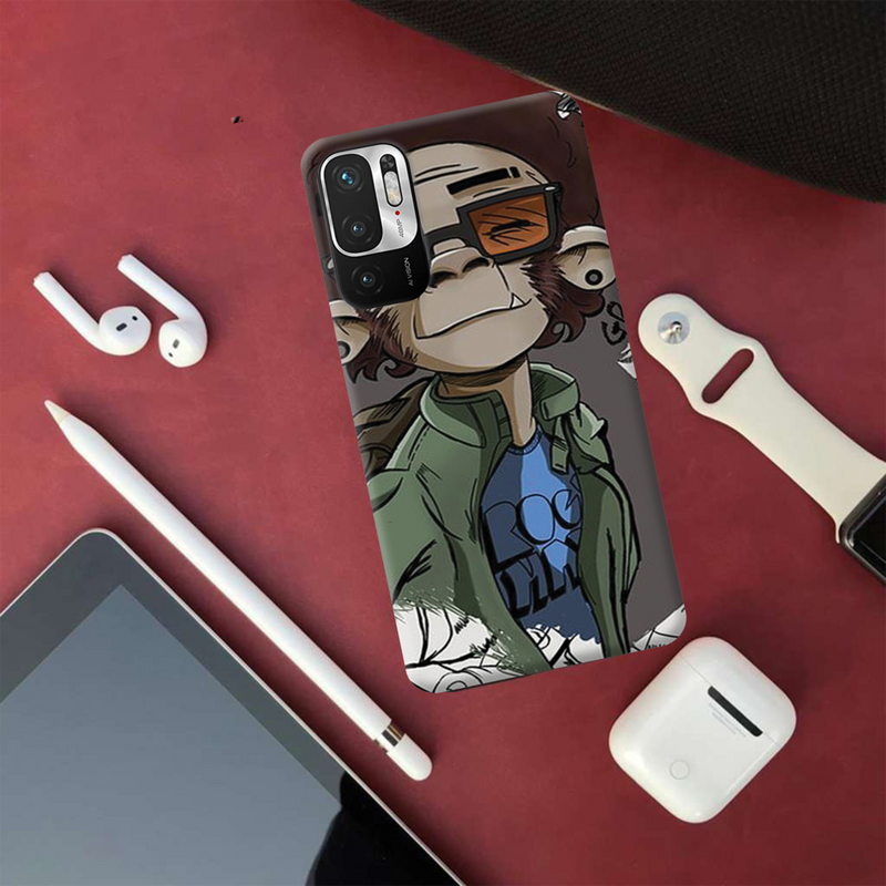 Monkey Printed Slim Cases and Cover for Redmi Note 10T