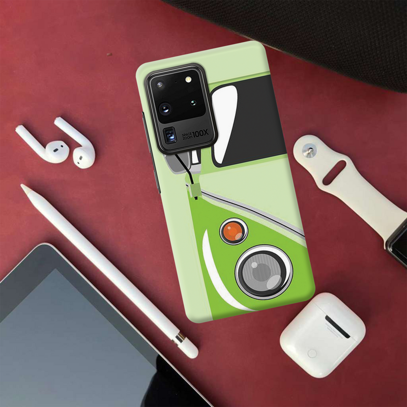 Green Volkswagon Printed Slim Cases and Cover for Galaxy S20 Ultra