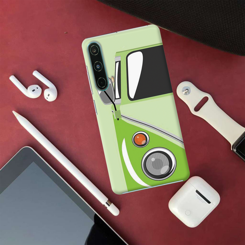 Green Volkswagon Printed Slim Cases and Cover for OnePlus Nord CE 5G