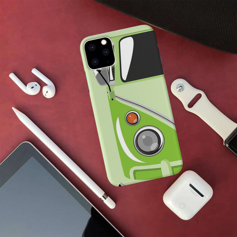 Green Volkswagon Printed Slim Cases and Cover for iPhone 11 Pro