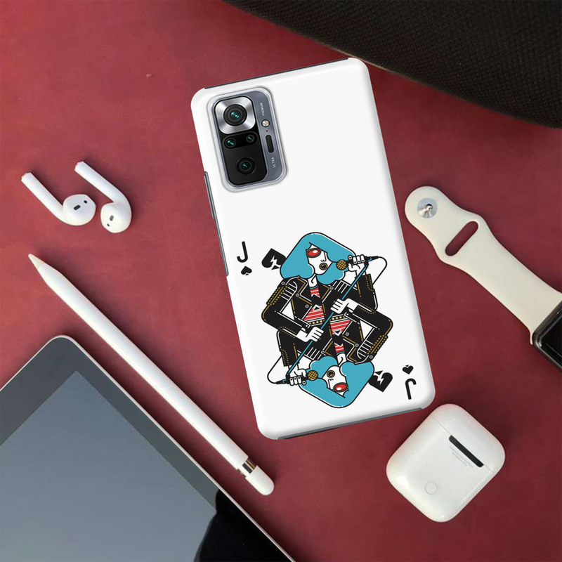 Joker Card Printed Slim Cases and Cover for Redmi Note 10 Pro