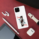 Queen Card Printed Slim Cases and Cover for Pixel 4A