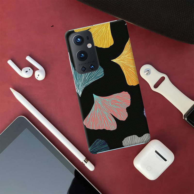 Colorful leafes Printed Slim Cases and Cover for OnePlus 9 Pro