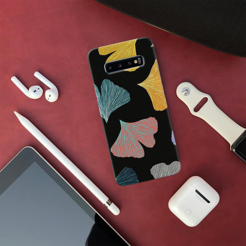 Colorful leafes Printed Slim Cases and Cover for Galaxy S10 Plus